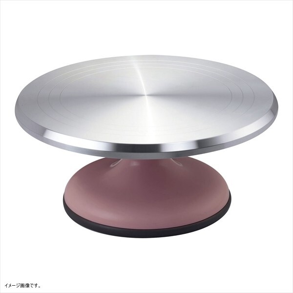 Sanneng Revolvingケーキデコレーション用スタンド ピンク拍卖