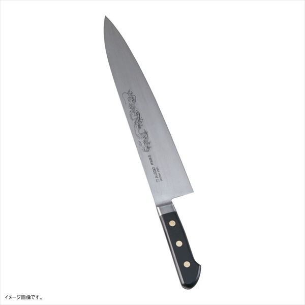 Misono(ミソノ) スウェーデン鋼(龍彫刻入)牛刀 No.116M/33cm拍卖