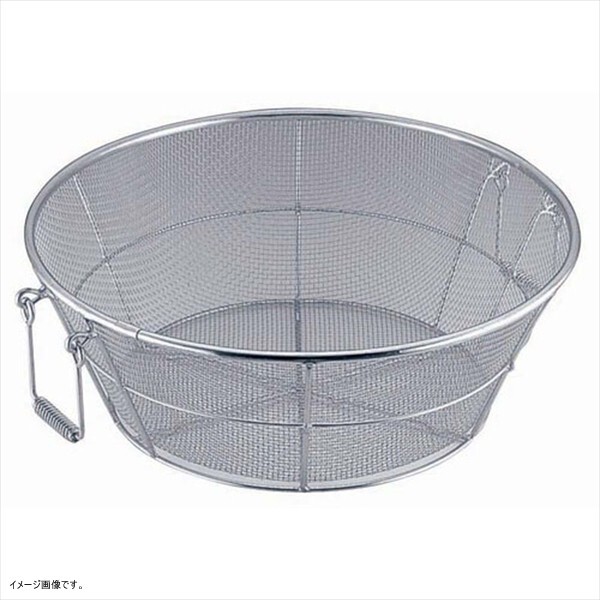 BK 18-8 手付 揚ザル 荒目(5メッシュ)55cm拍卖