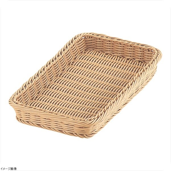PPベーカリーバスケット 角型アイボリー 32型 CO-703-IV拍卖