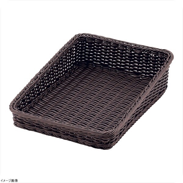 PPベーカリーバスケット斜めDブラウン 30型BB-K4030-DBR拍卖