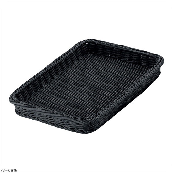 PPベーカリーバスケット 角型ブラック 36型 CO-711-BK拍卖
