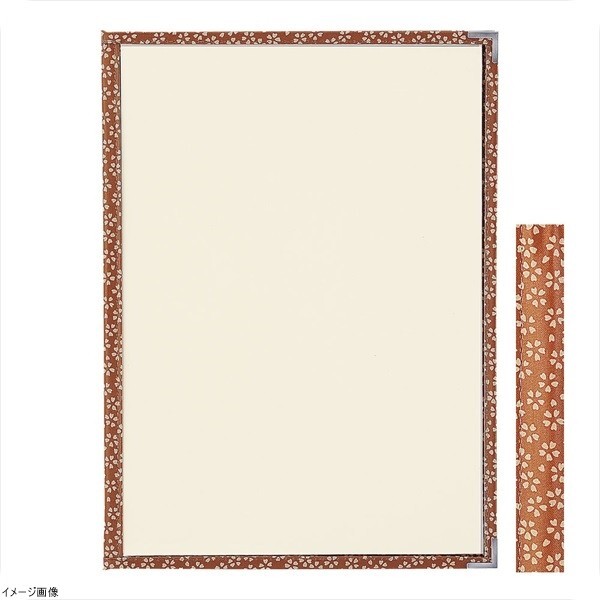 PP布地クリアテーピングメニューブック 桜柄 PTA-441 茶拍卖