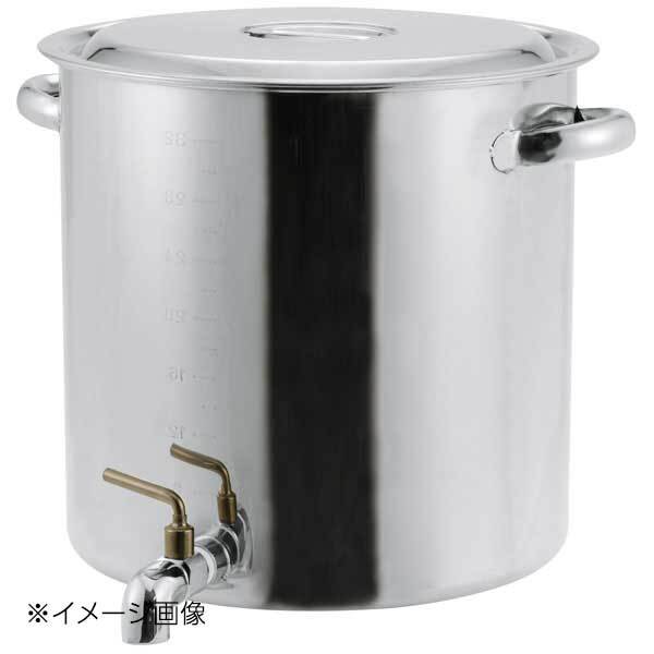 EBM 18-8 蛇口付寸胴鍋 目盛付 33cm(28L)拍卖