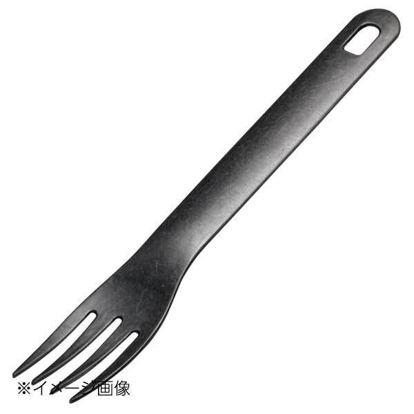 CarriCo ステンレス フォーク 黒酸化発色 ダメージ仕上拍卖