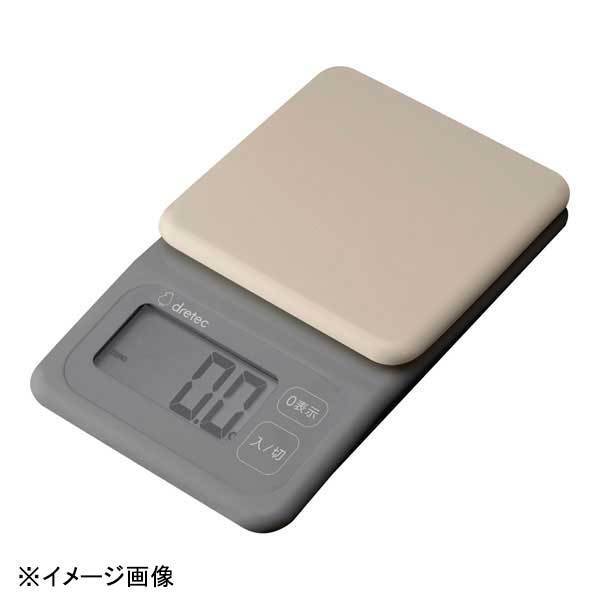 dretec(ドリテック) デジタルスケールブロートKS-726 ダークグレー拍卖