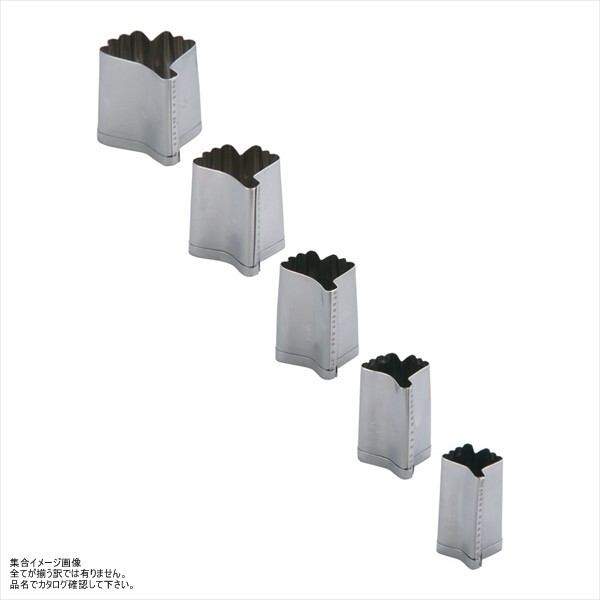 TKG 手造り業務用抜型(5ヶ組) 銀杏 BNK09028拍卖