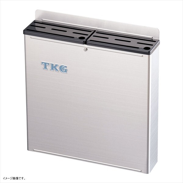 TKG プラ板付カラーナイフラック 大 Bタイプ 黒 AHU706拍卖