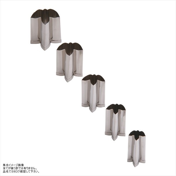 TKG 手造り業務用抜型(5ヶ組) 竹 BNK09008拍卖