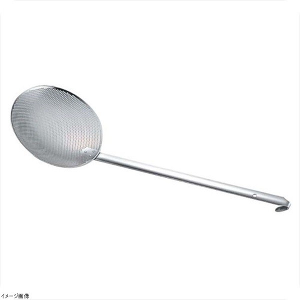 エコクリーン (18-8ステン)パンチング丸カス揚 17cm UK(板ハンドル)拍卖