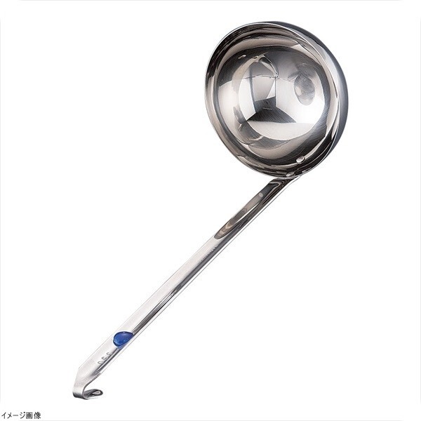 UK(18-8ステン)カラーマーカー付レードル 青 300cc拍卖