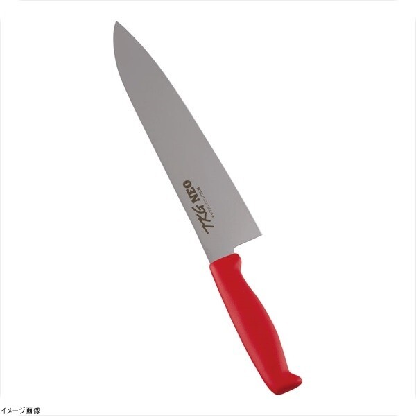 TKG-NEO(ネオ)カラー 牛刀 24cm レッド拍卖