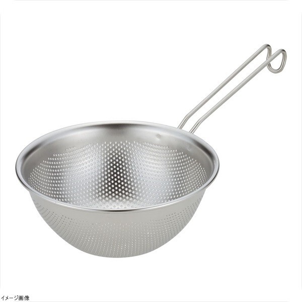 UK (18-8ステン)パンチングストレーナー 18cm拍卖