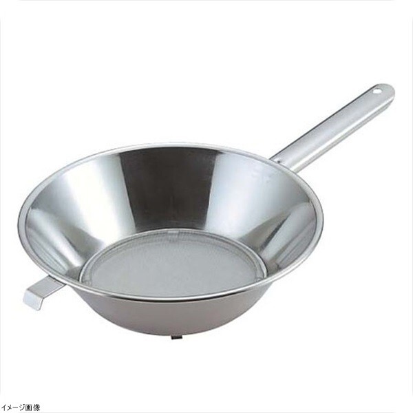 エコクリーン(18-8ステン)片手パンチング油こし 19cm UK拍卖