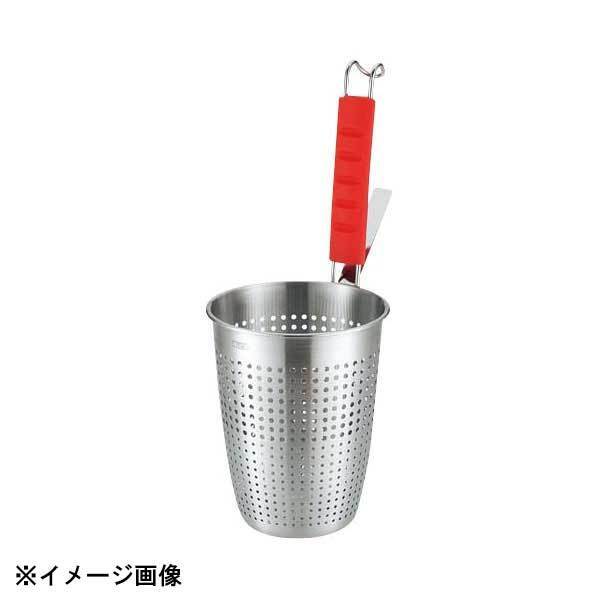 UK 18-8 シリコン柄 カラーハンドルてぼ S レッド拍卖