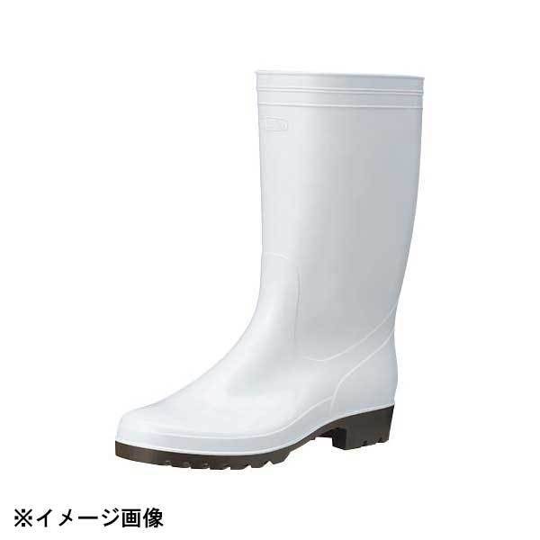 アキレス 抗ウィルスブーツ OSM5000 白/茶 28cm拍卖