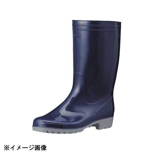 アキレス 抗ウィルスブーツ OSM5000 ネービー 24.5cm拍卖