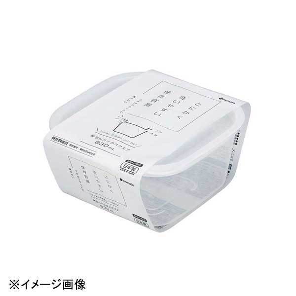 イノマタ化学 楽ちんパックスクエアクリアーホワイト 630ml(1個入)拍卖