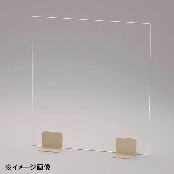 TKG(テイケイジイ) TKG飛沫ガードパーテーション400 アイボリー クリア拍卖