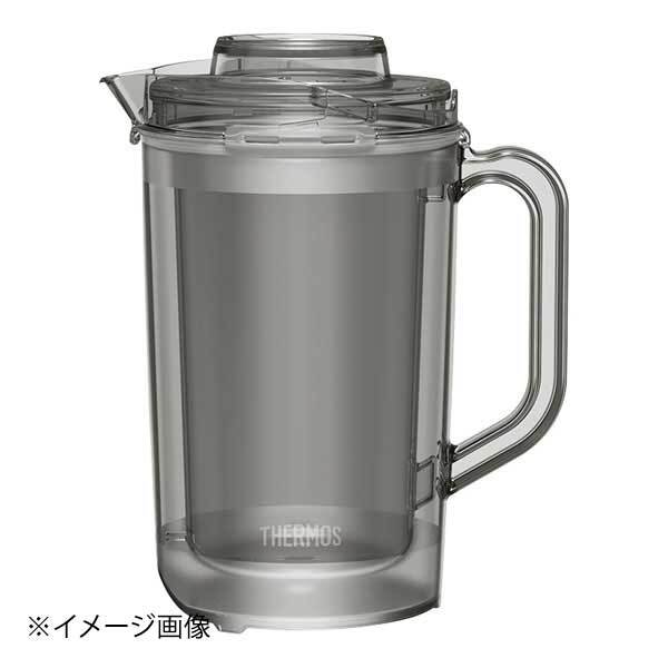 THERMOS(サーモス) サーモス 透明2重ドリンクピッチャー TPJ-1601 ブラック拍卖