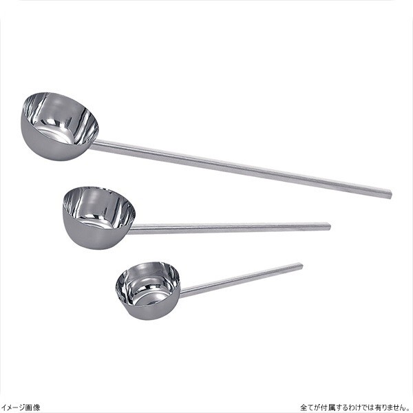 ステンレス 一体型 角柄ひしゃく 18cm×柄長60cm拍卖