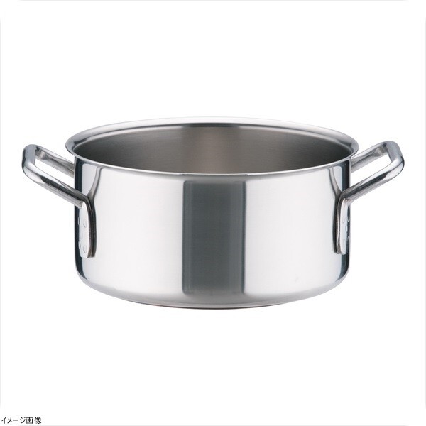 シットラムイノックス18-10半寸胴鍋 三重底 (蓋無)16B 16cm拍卖