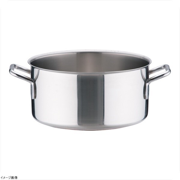 シットラムイノックス18-10半寸胴鍋 三重底 (蓋無)20B 20cm拍卖