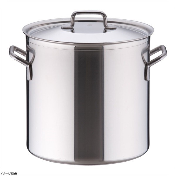 シットラムイノックス18-10寸胴鍋 三重底 (蓋付)30T 30cm拍卖