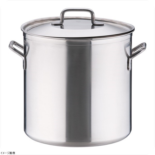 シットラムイノックス18-10寸胴鍋 三重底 (蓋付)28T 28cm拍卖