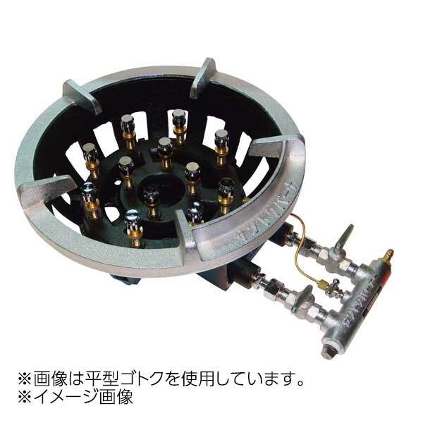 サントク ガスコンロ 立型ゴトク TG型 TG-12 13A拍卖