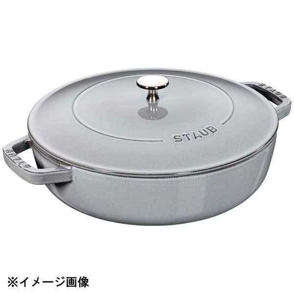 ストウブ ピコ・ココット ブレイザーソテーパン 26cm グレー 40506-543拍卖
