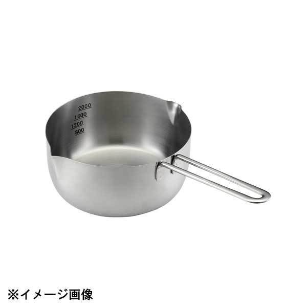 カンダ 18-0雪平鍋(共柄ハンドル) 16cm IH対応 019171拍卖