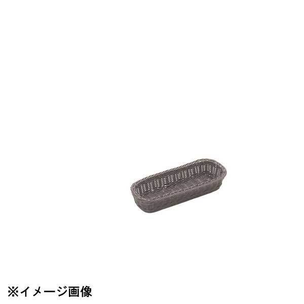 カンダ PP樹脂バスケット 角長 細 コゲ茶 91-001C 196071拍卖