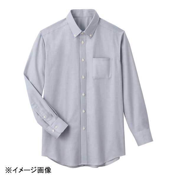 サーヴォ 男女兼用オックスフォードシャツ長袖 (グレー) LL拍卖