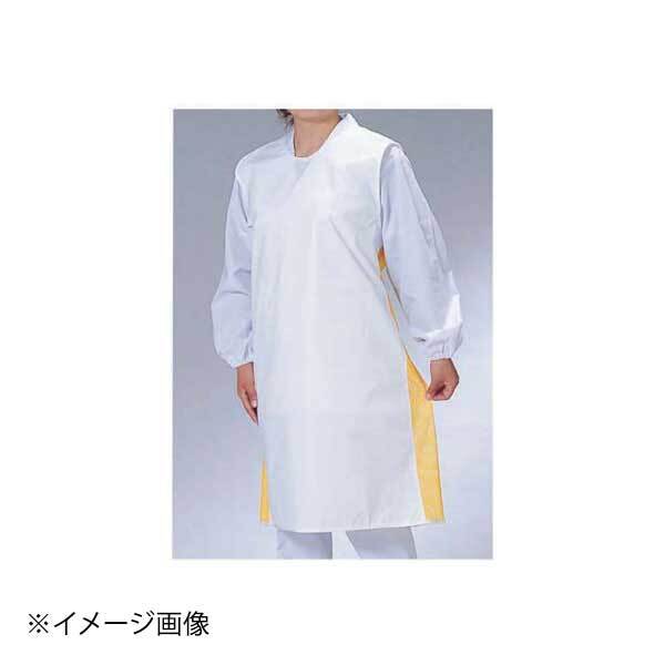 センシア エプロン 袖無後メッシュタイプ E1100-3 イエロー拍卖