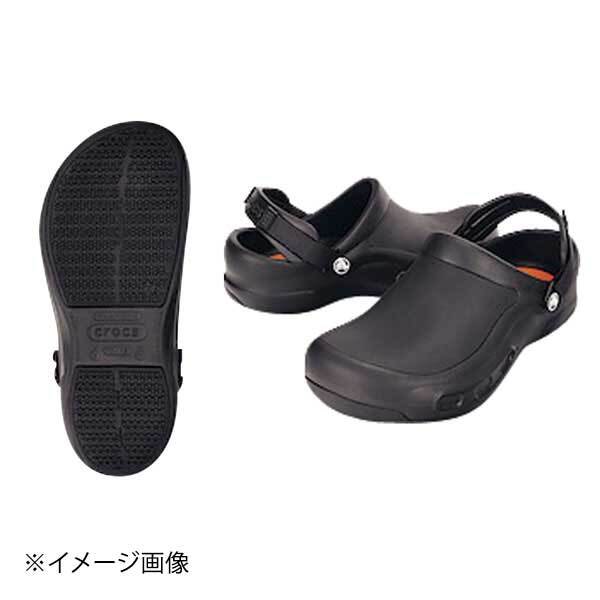 クロックスシューズ ビストロプロクロッグ ブラック 23cm拍卖