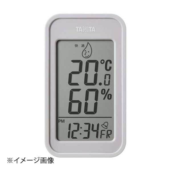 タニタ デジタル温湿度計 TT-589(GY)ウォームグレー拍卖