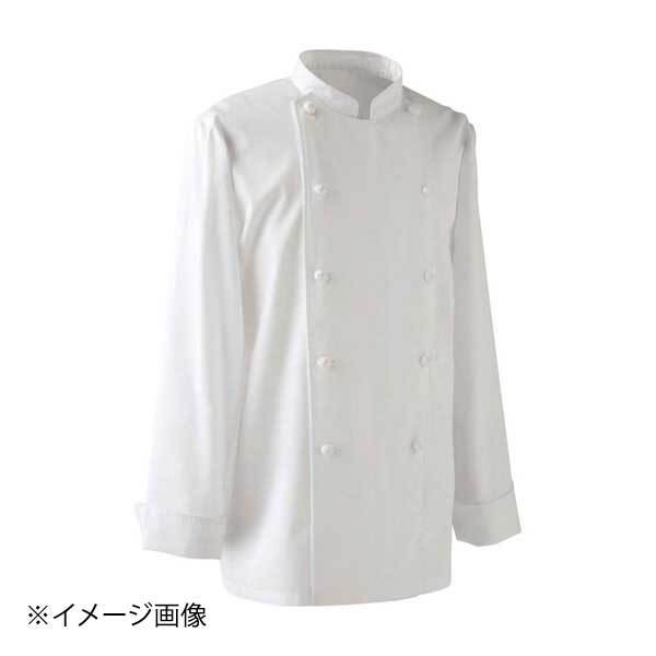 コックコート(男女兼用)長袖 AA211-0 ホワイト M拍卖