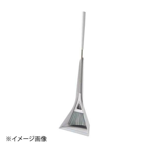 ちりとりセット ティディー スウィープ コンパクト ホワイトグレー CL6655405拍卖