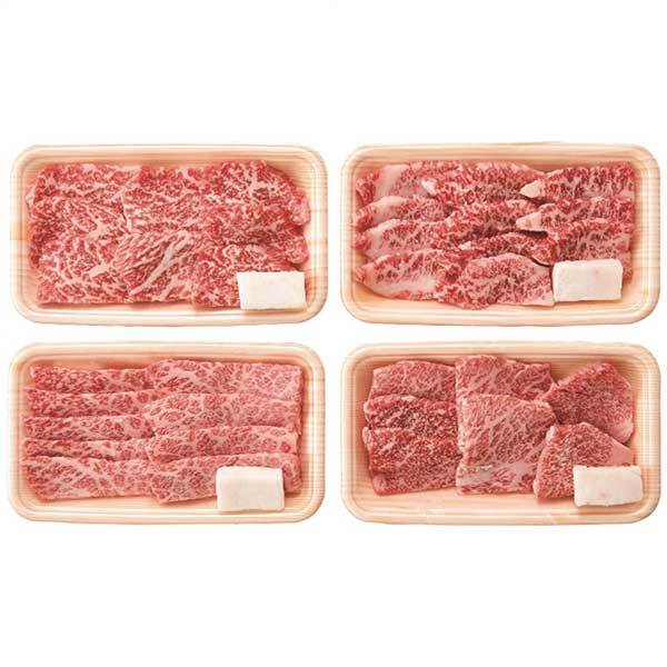 サンショク 松阪牛 人気の焼肉4種食べ比べセット RKMBY48-150MA拍卖