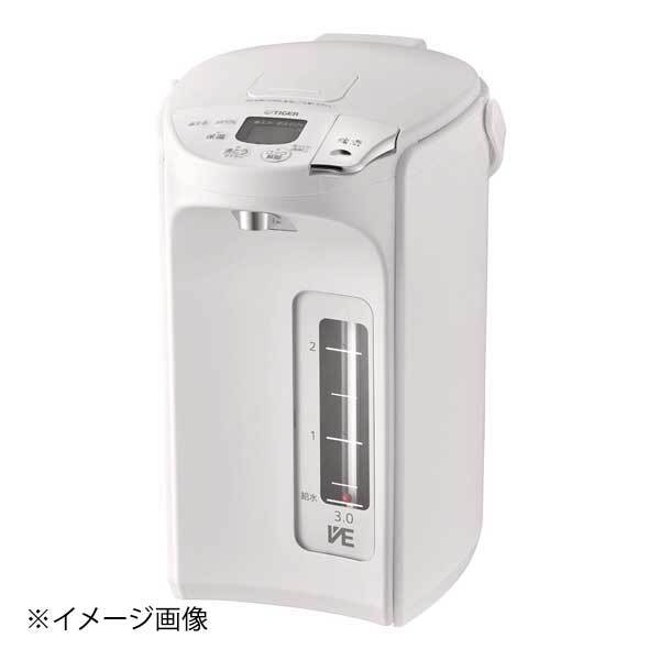 タイガー魔法瓶株式会社 タイガー 蒸気レスVE電気まほうびん とく子さん PIP-G300 アーバンホワイト拍卖