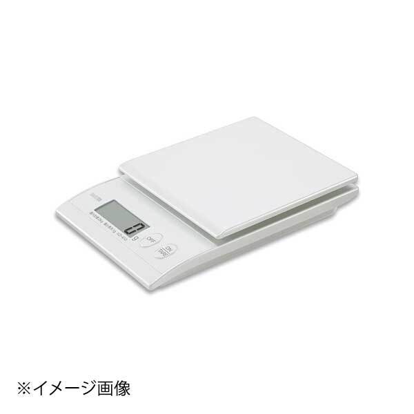 タニタ デジタルクッキングスケール KD-410 パールホワイト拍卖