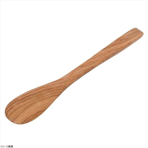 ミランダスタイル 『木製の料理ヘラ』 DRISS OLIVE ラウンド スパチュラ 295x50x5mm 700308拍卖