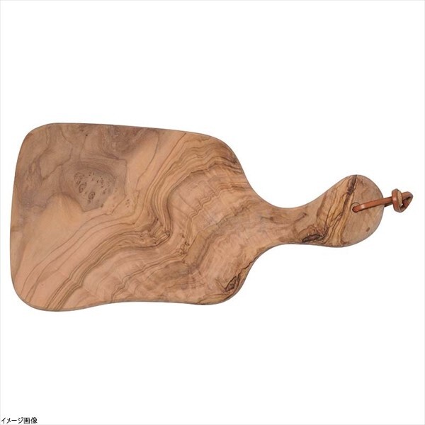 ミランダスタイル 『まな板や食器に』 DRISS OLIVE ラウンドボード ハンドル34 340x175x20mm 700104拍卖