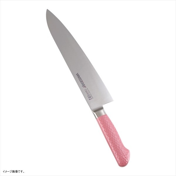 ハセガワ 抗菌カラー庖丁 牛刀 27cm ピンク MGK-27拍卖