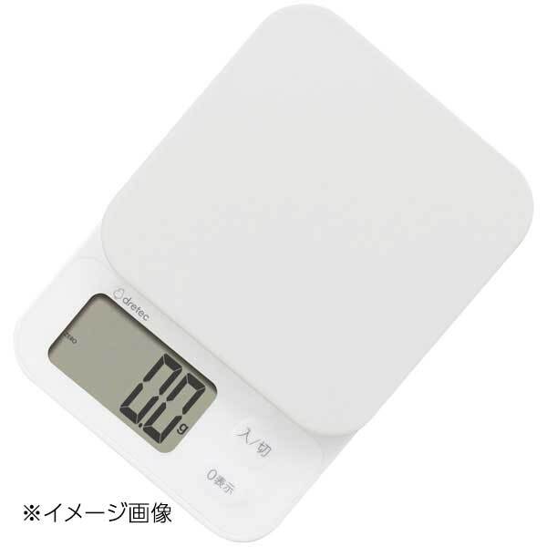 ドリテック デジタルスケール「ブランジェ」2kg KS-729WT ホワイト拍卖