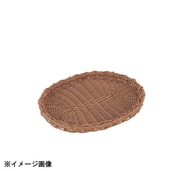 トーダイ 小判型バスケット デコレートエッジ 40型 ブラウンBO-502-BR 603401拍卖