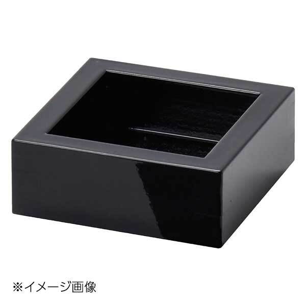 ヤマコー 用美 スタッキング檜・1/2合枡 黒 塗装付 12248拍卖