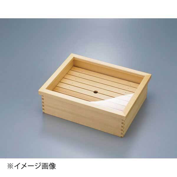 ヤマコー 用美 ネタ箱・かぶせ蓋/目皿 ステンレスバット付(小) 10343拍卖