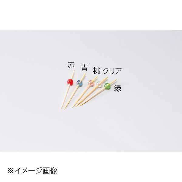 ヤマコー 用美 ビーズ串 5cm クリアー (50本入) 21617拍卖